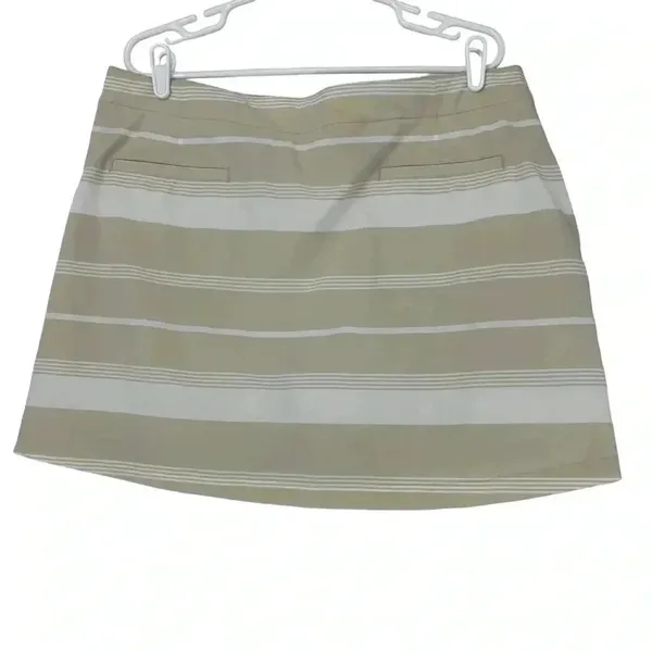 Lady Hagen Womens Size 16 Golf Skort 16” Tortilla White Yarn Dye Pickleball - Image 7