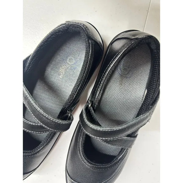 Orthofeet Black 865 CELINA Mary Jane Orthotic Ergonomic Shoes Women Size 7.5 - Image 3