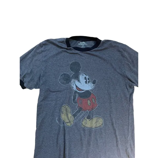 Mickey Mouse Disneyland Grey Black T-shirt Small Walt Disney World Resort Women - Image 3