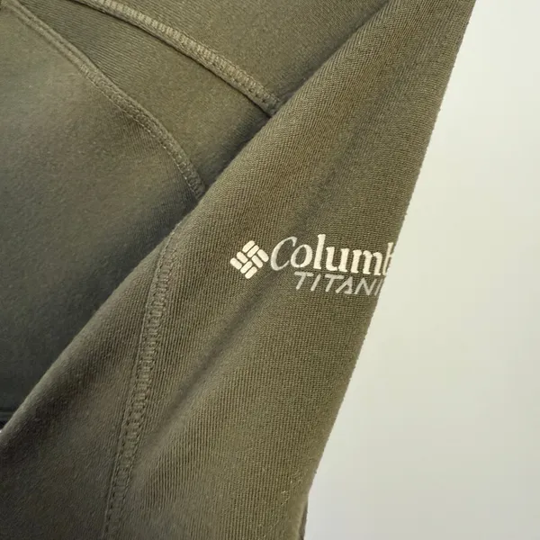 Columbia Titan Lite women's size M Hooded Full Zip Jacket Olive Green Athletic‎ - Image 4