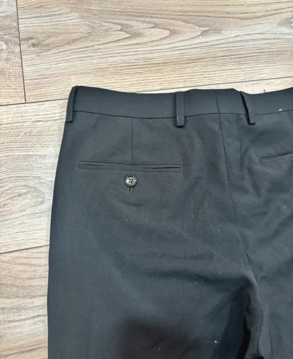 Express Men’s Slim Fit Black Dress Pants 31x32 - Image 4