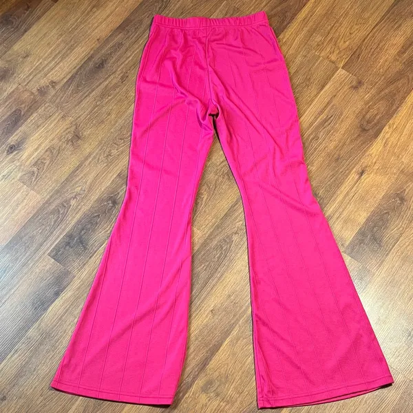 SheIn Pink Flare Women's Pants - Perfect for Barbie Costume - Image 11