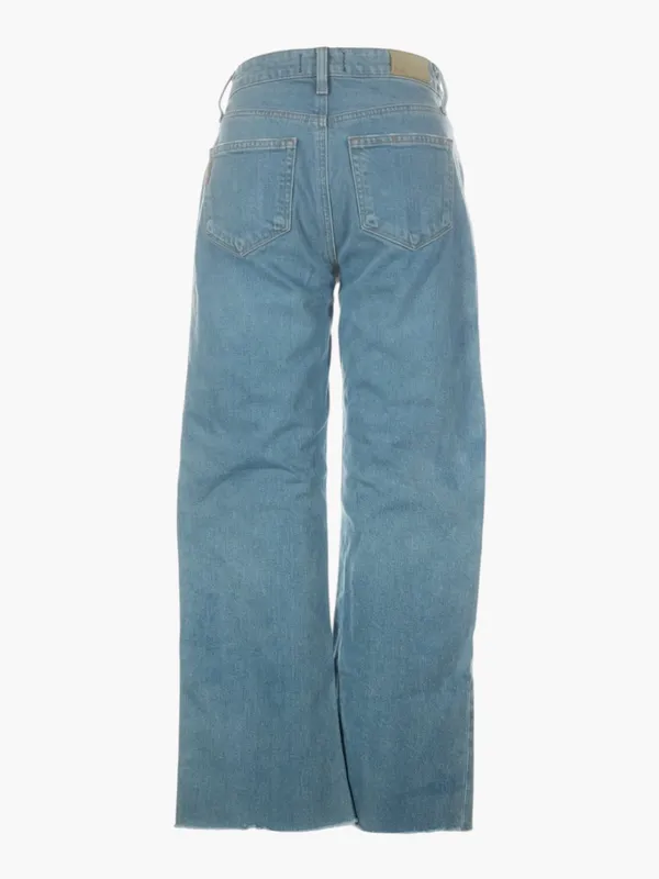 PAIGE Denim Wide-Leg Women's Jeans in Light Blue - Image 2