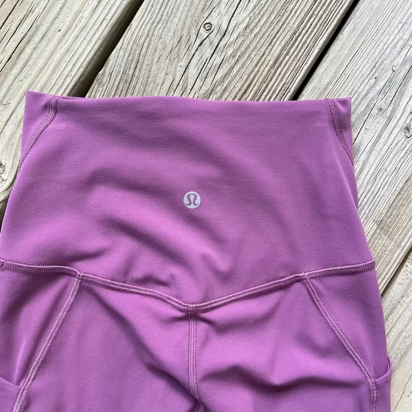Lululemon Women's Align High-Rise Pocket Leggings Purple Mystic Size 2 - Image 4