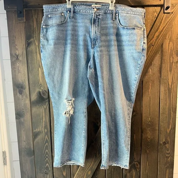 NWT Madewell Curvy Perfect Vintage straight Jean‎ - Image 4