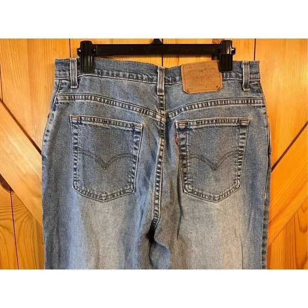 Vintage Levi’s 550 relax fit tapered leg 14M jeans (3543) - Image 6