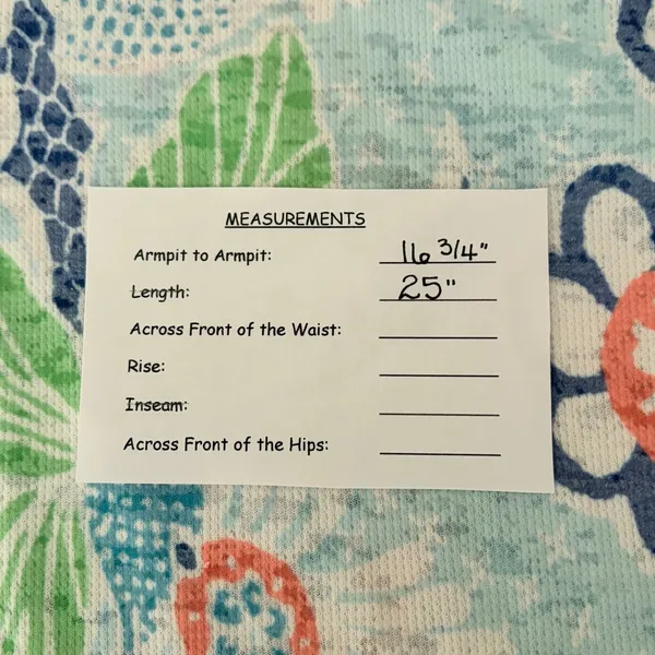 Sundance WHIMSY ROSE Aqua Coral Paisley Floral Baby Waffle Thermal Top Small USA - Image 11