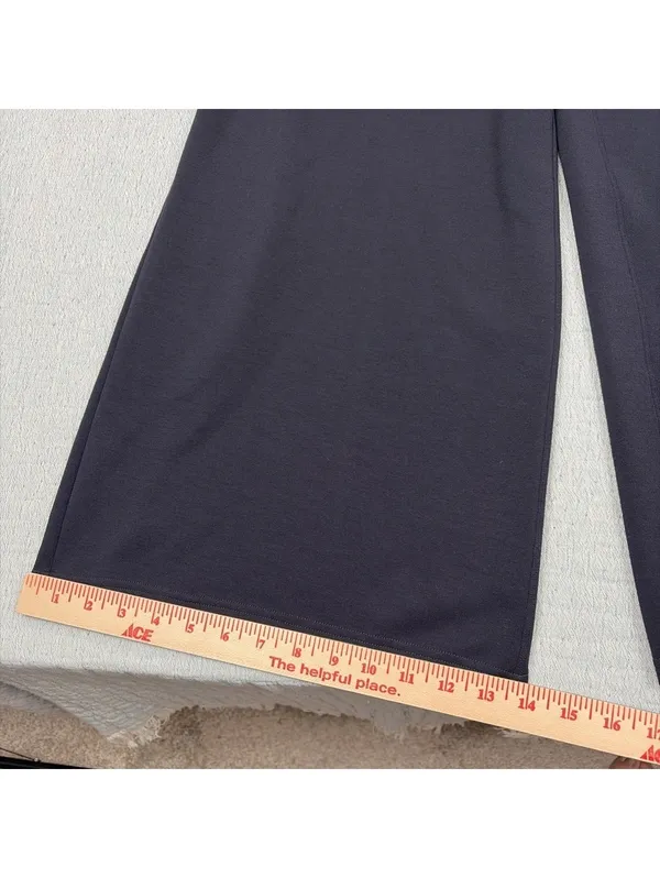 Spanx AirEssentials Wide Leg Pants Loungewear Black Women's Size APPROX Large - Image 4