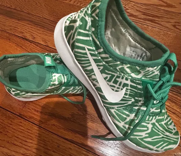 Nike Juvenate Print 'Nature Green' Training Casual Shoes 749552 300 US 7.5 - Image 12