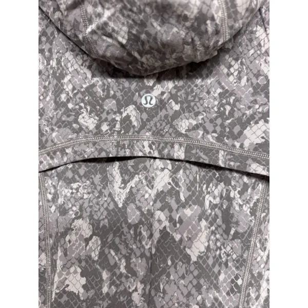 Lululemon Hooded Define Jacket *Nulu Hideaway Camo Lunar Rock Multi Women's Sz 8 - Image 8