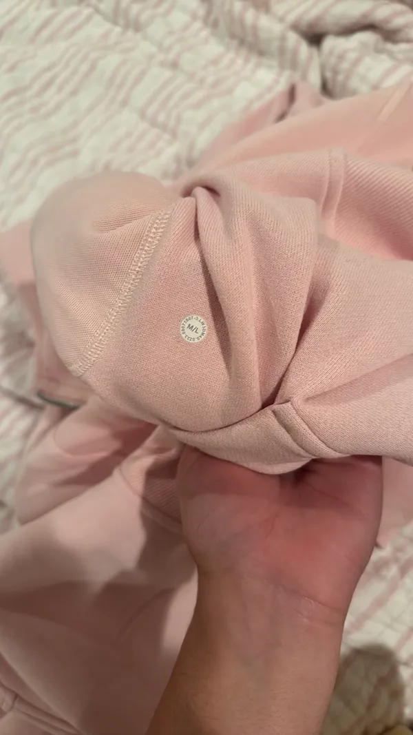 Lululemon Pink Scuba Half-Zip - Image 4