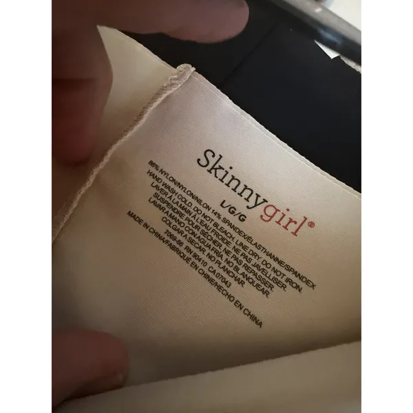 Skinnygirl Shaper Laser Shaping Short Firm Tummy Silky Thigh Slimmer 2 Pairs L - Image 4
