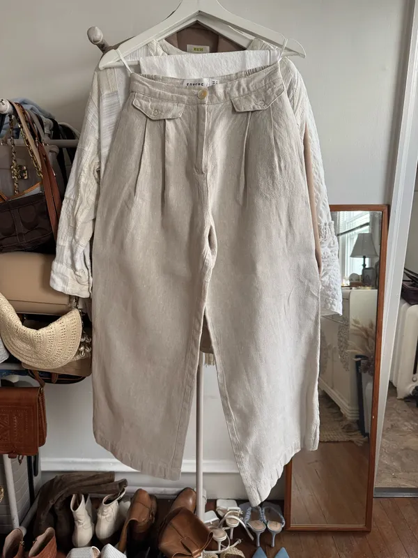 Sovere Anthropologie Linen Pants - Image 4