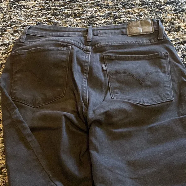 Levi’s 721 high rise black‎ jeans 29 - Image 7