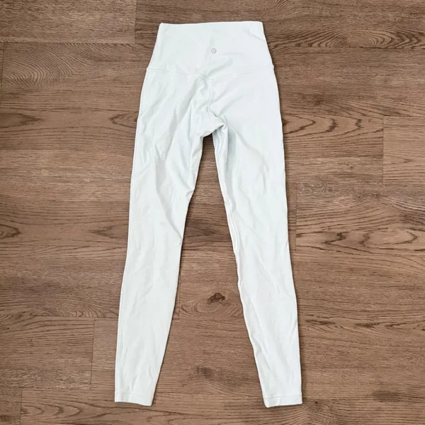 Lululemon Align High-Rise Pant 28" Icing Blue Size 4 Double Lined Leggings - Image 2