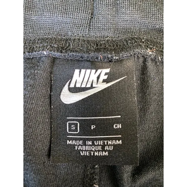 Nike Black Fleece Jogger Sweatpants Women’s Small Athleisure - Image 3