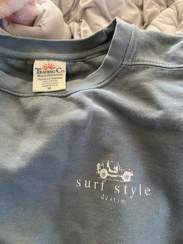 Crewneck Blue Size M - Image 2