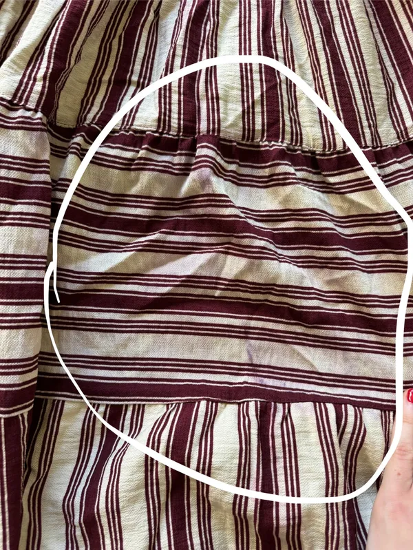 Terra & Sky Striped Tiered Maxi Sundress - Image 9
