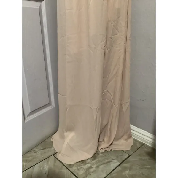 Show Me Your Mumu Caitlin Ruffle Maxi Dress Dusty Blush Pink - Image 3