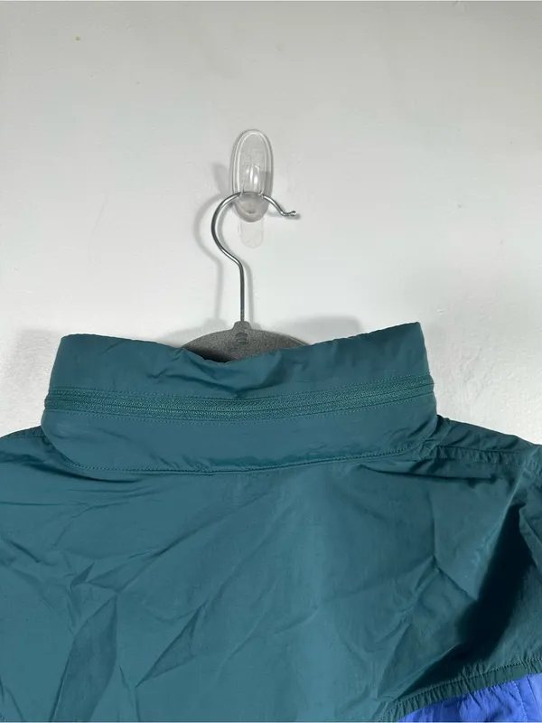 Lululemon Evergreen Cropped Full-Zip Hoodie Size 4 Green Jasper Wild‎ Indigo - Image 8