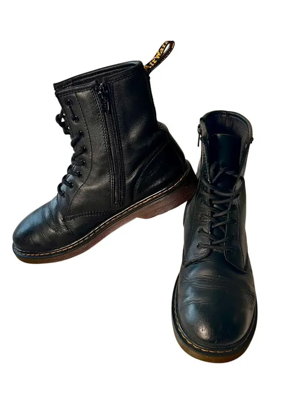 Dr. Martens 1460 Y Soft T Black Boots Size 6M 38 EU - Image 3
