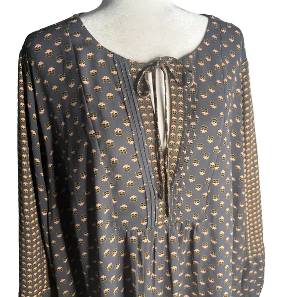 Ann Taylor LOFT Plus 24 Long Sleeve Pullover Blouse Peasant Top Boho Cottagecore - Image 4