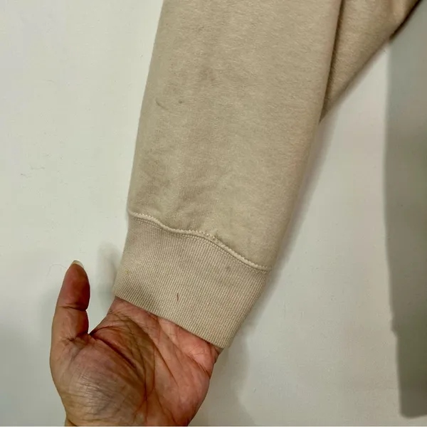 Cut & Paste Women’s Yellowstone National Park Sweatshirt Tan Size Large FLAW - Image 8