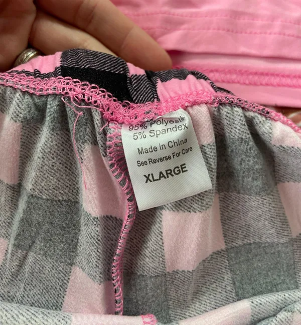 Em And Alfie Pink PJ Set Size XL - Image 3