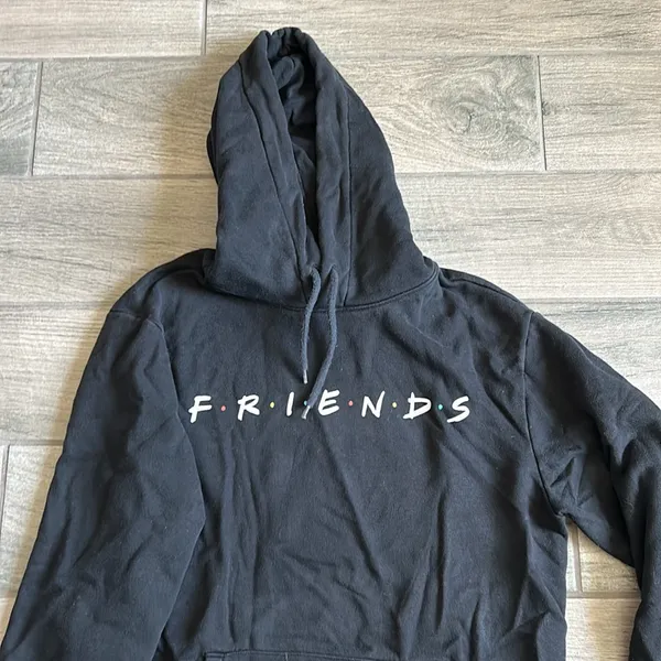 Friends black hoodie Size M - Image 2