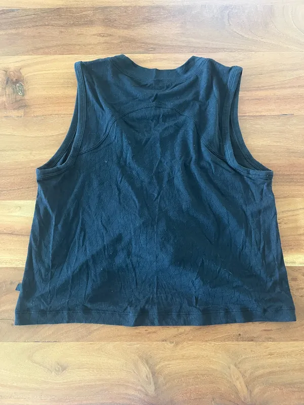 Lululemon Cinched Tank Top Black - Image 2