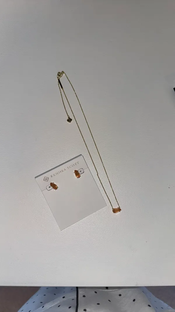 Kendra Scott Necklace and earrings - Image 2