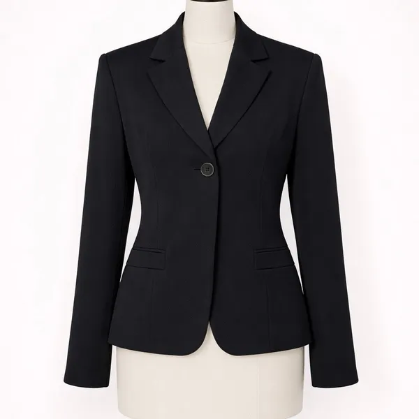 Versus Gianni Versace Skirt Suit Set Black Embellished IT 42 / US M Made in Ital - Image 3