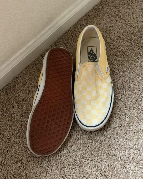 Vans Yellow Checkered - Image 3