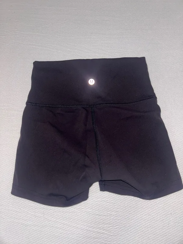 Black Lululemon Shorts Wunder Train - Image 2