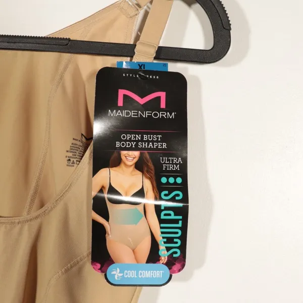 NWT Maidenform Open Bust Body Shaper #FL2656 Size XL - Image 8