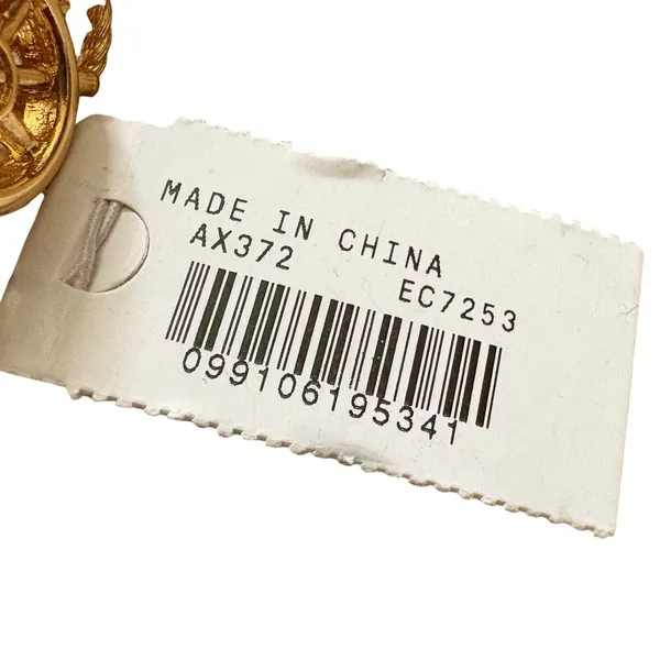 J.Crew Set of Two Nautical Pearl Bracelet Ship Wheel Knot‎ Gold AX372 NWT - Image 6