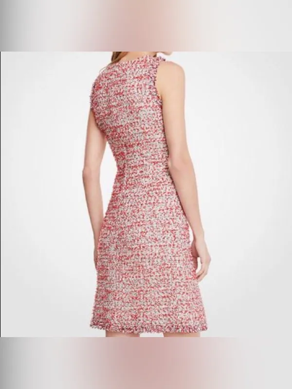 Ann Taylor Petite Textured Tweed Shift Dress size 6t NWT - Image 2