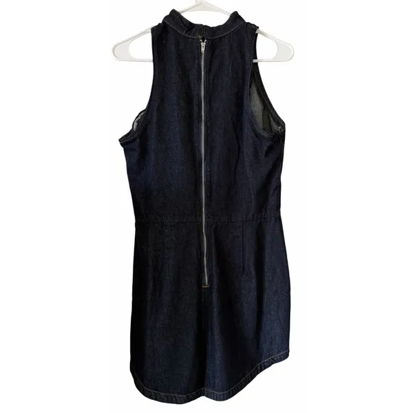 Amanda Uprichard X Revolve Marshall Mini Dress‎ Indigo Women's Size X-Large - Image 2