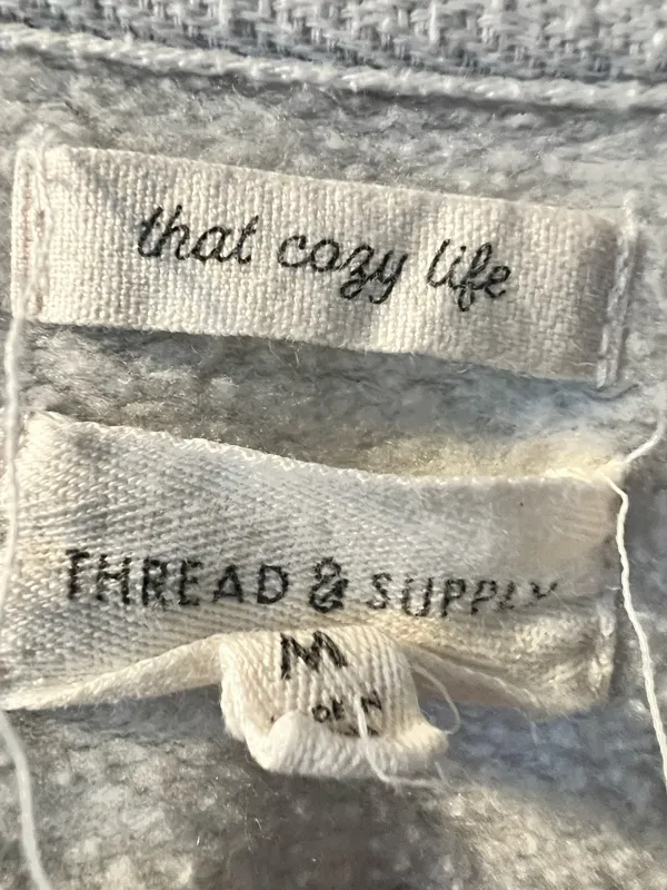 Thread and Supply Cropped Crewneck - Image 3