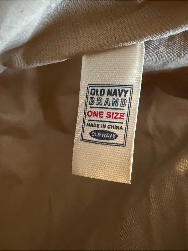 Vintage Y2K Old Navy Metallic Gold Tote Bag with Front Pockets - Image 7