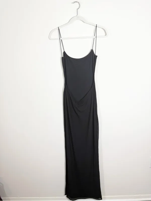 NWT Michael Costello X Revolve Nolan Maxi Dress Black Small - Image 6