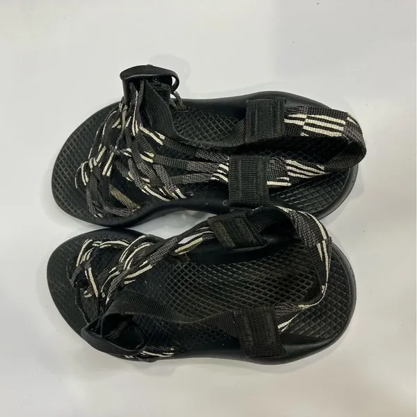 Chacos women's Z sandals adjustable black and white size 6‎ - Image 7