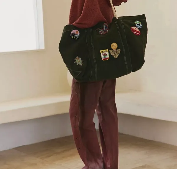 Free People Been There Badge Tote Bag NWT - Image 3