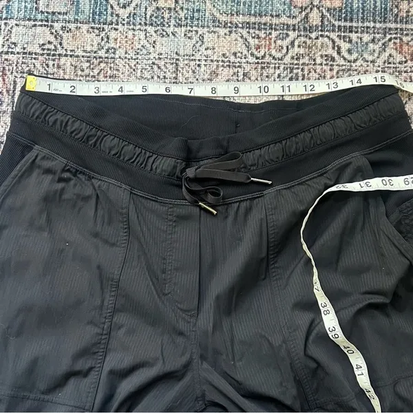 Lululemon Dance Studio Mid-Rise Crop 25" Black Pants Size 12 - Image 14
