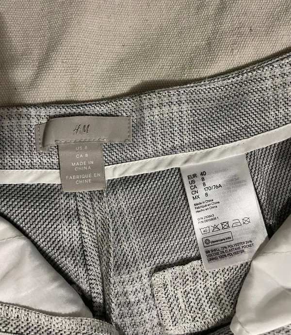 Dress Pants Black Size 8 - Image 2