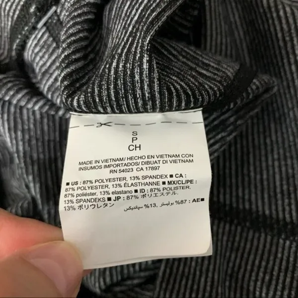 Old Navy Leggings Small Gray‎ High Rise Workout Comfy Activewear - Image 5