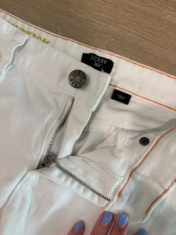 J.Crew White Jeans - Image 2