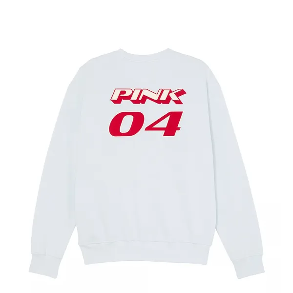 PINK New IVY FLEECE CLASSIC CREW‎ SWEATSHIRT - Image 2