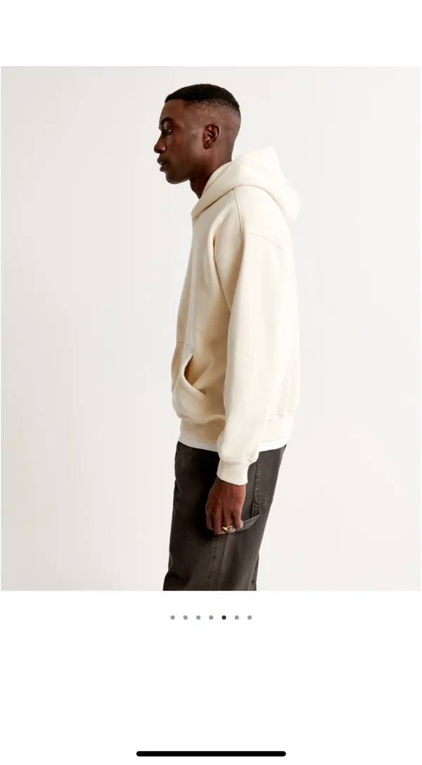 abercrombie men’s baggy hoodie - Image 5