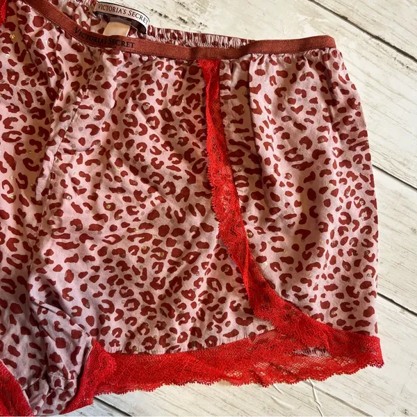 Victoria's Secret Leopard Pajama Shorts - Image 4